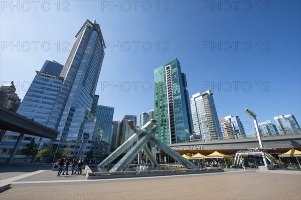 Olympic Cauldron statue