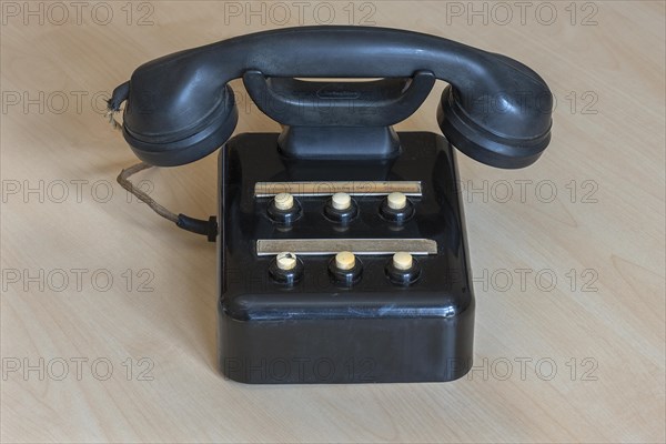 Office telephone of a valve factory of the 1930s