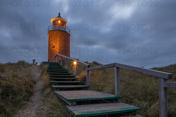 Blue hour at the Red Cliff cross light