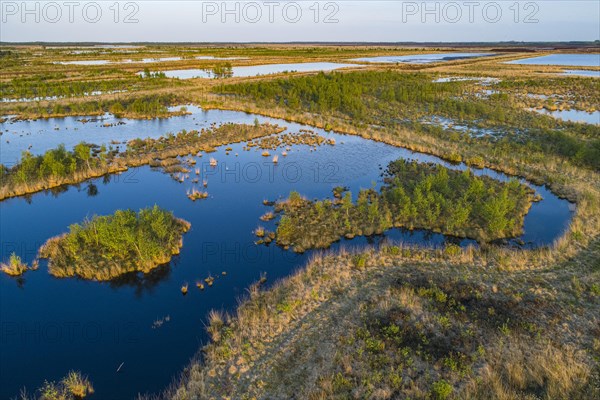 Aerial view of the Goldenstedt Moor