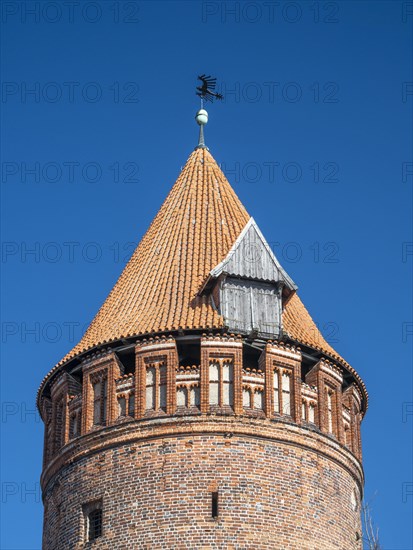 Prison tower on the castle grounds