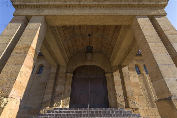 Entrance portal of the church of St. Willibald