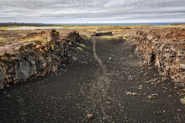 Continental Rift between North American and Eurasian Plates