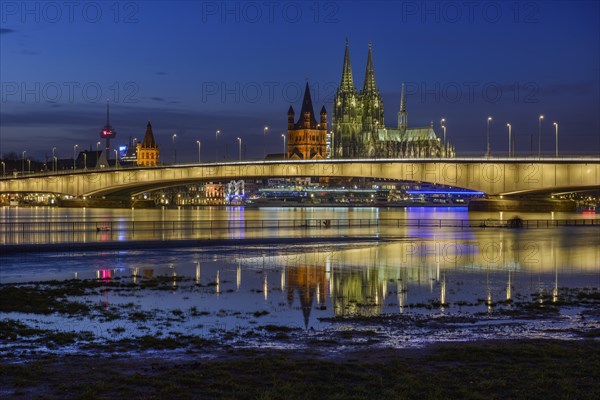 High water in Cologne