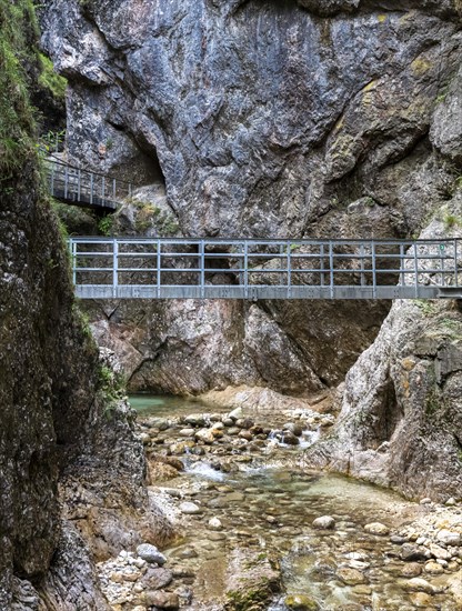 The Almbachklamm in the Berchtesgadener Land