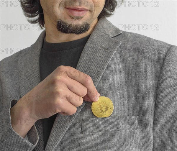 Businessman wearing a suit