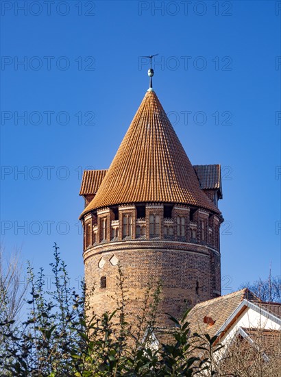 Prison tower on the castle grounds