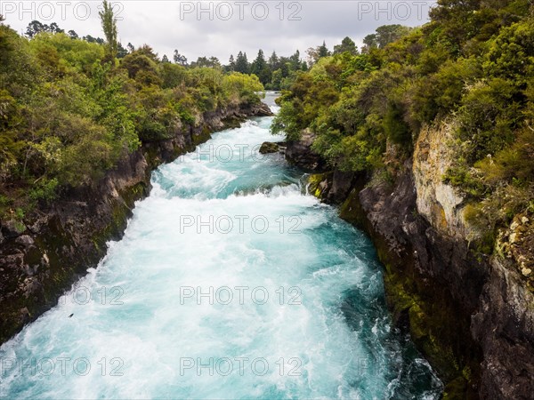 Huka Falls Waterfall