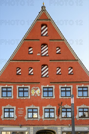 Red facade