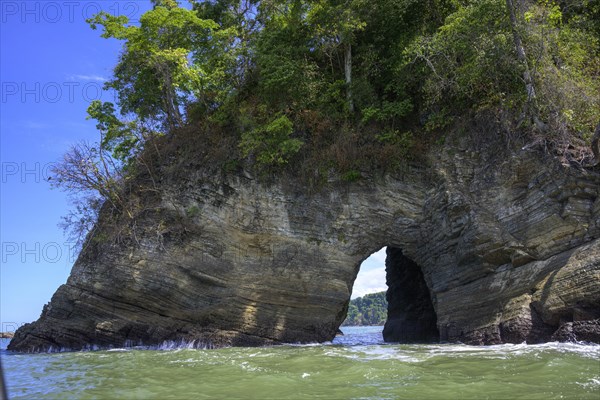 Rock gate at Punta Pinuela