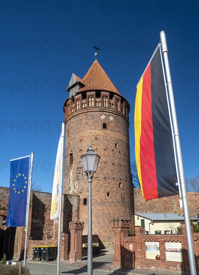 Prison tower on the castle grounds