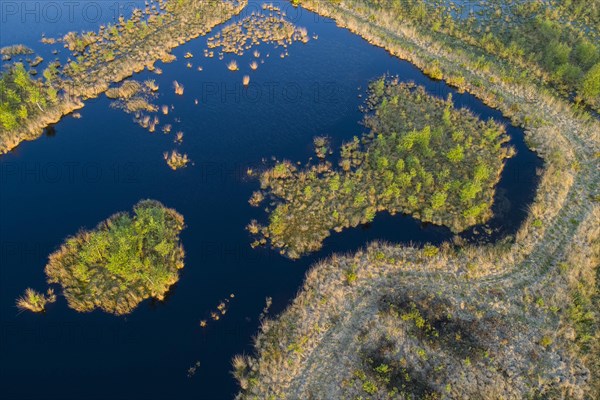 Aerial view of the Goldenstedt Moor