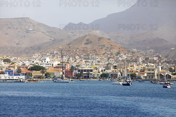 Mindelo harbour bay