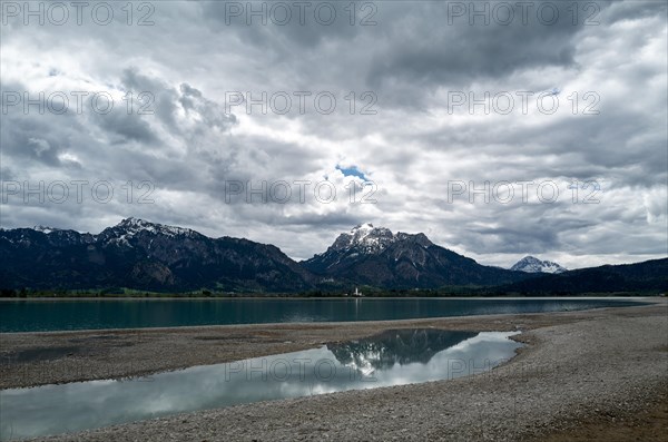 Forggensee near Rieden am Forggensee