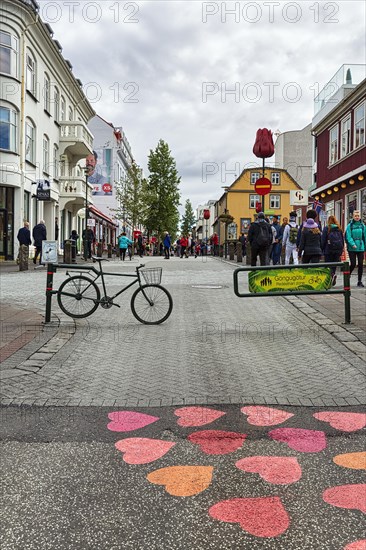 Entrance to the pedestrian zone Goengugoetur