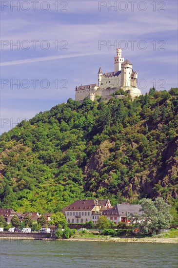 Medieval castle on a mountain