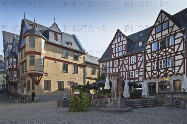 Half-timbered houses in Limburg