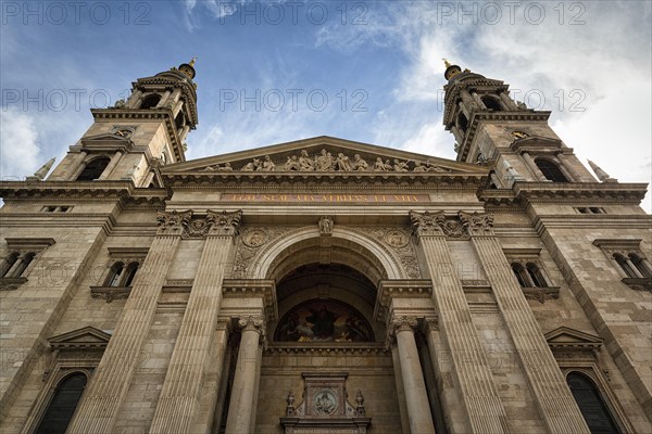 Facade of the Cathedral with inscription Ego sum via