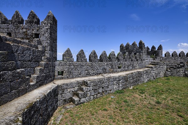 Castle inner courtyard
