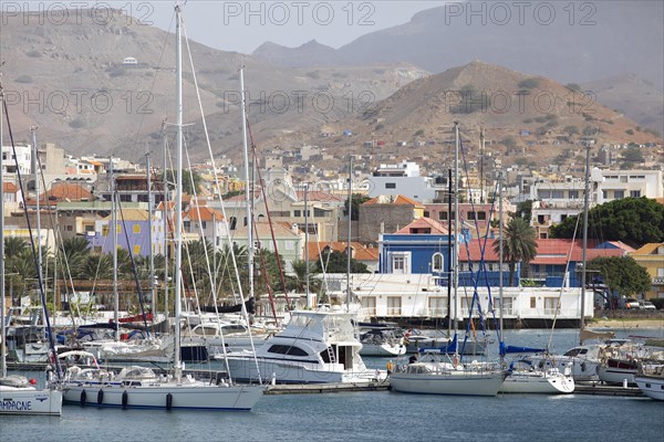 Mindelo harbour bay