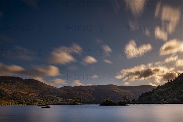 Lake Glenmore in autumnal landscape