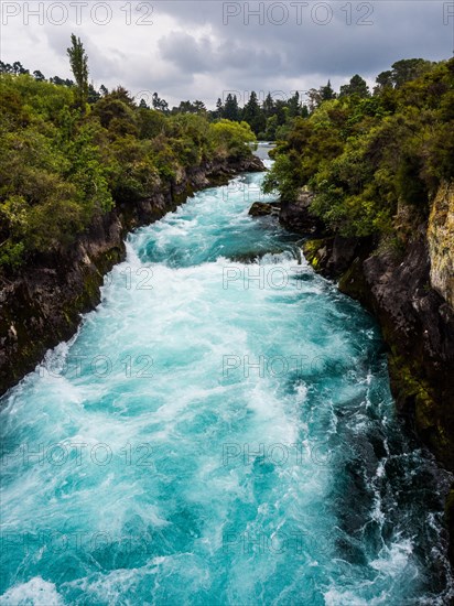 Huka Falls Waterfall