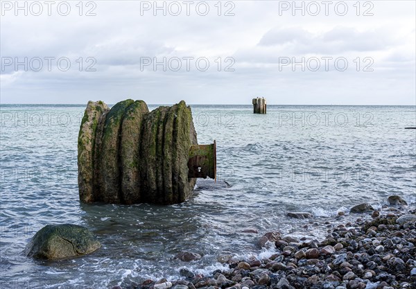 The former tide gauge house at Cape Arkona on the island of Ruegen