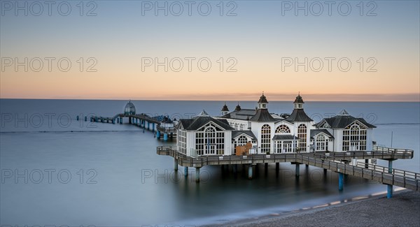 The Sellin pier on the island of Ruegen