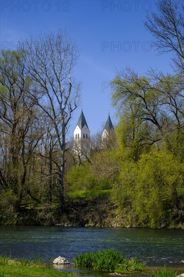 Freising Cathedral and Isar River