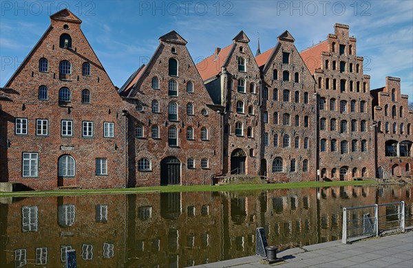 Historic salt warehouses on the Trave