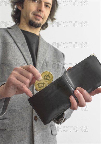 Businessman wearing a suit