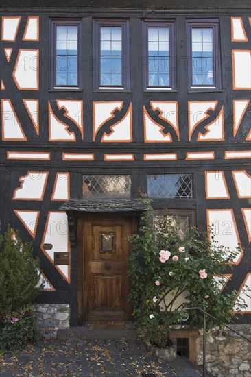 Half-timbered houses in Limburg