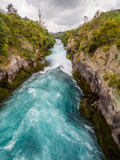 Huka Falls Waterfall