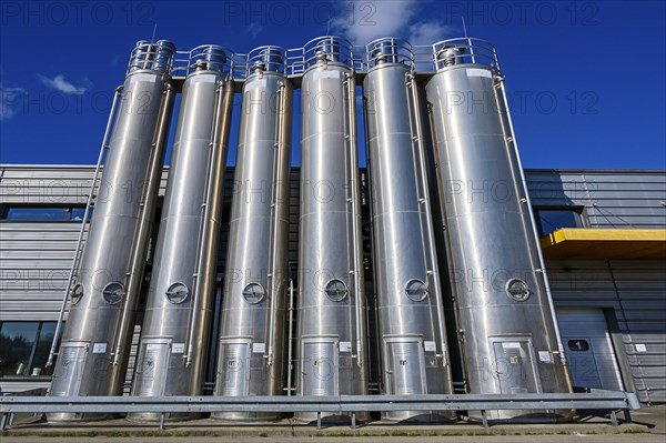 Steel silos for flour