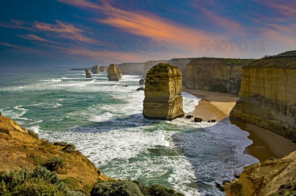 Rocky coast at Port Campell