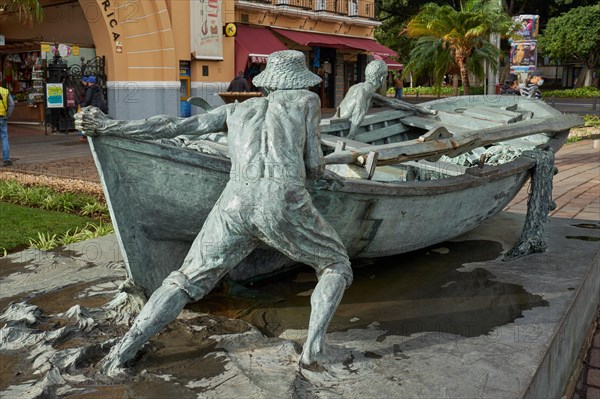 Sculpture Homenaje al chicharrero