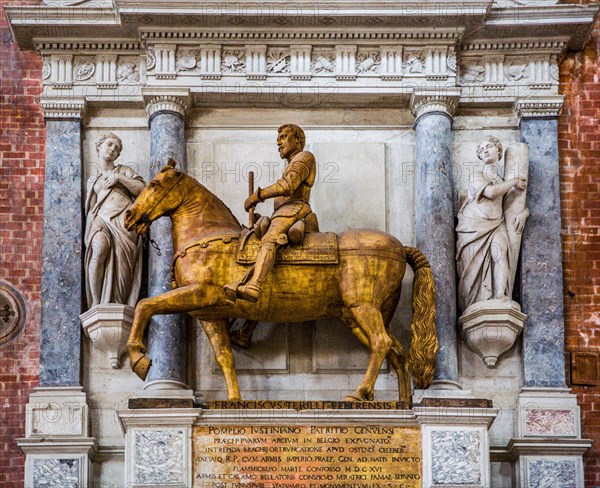 Funerary monument to Pompeo Giustiniani by Francesco Terillio