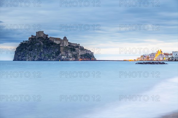The Castello Aragonese on the island of Ischia