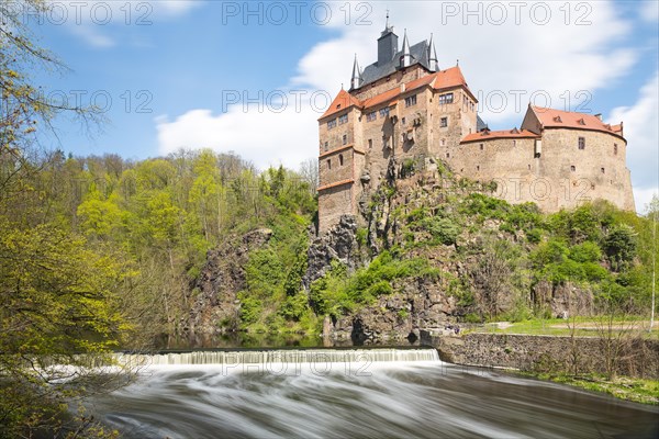 Kriebstein Castle with Zschopau