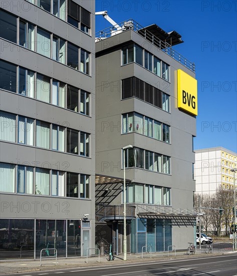 The BVG customer centre building on Holzmarktstrasse in Mitte