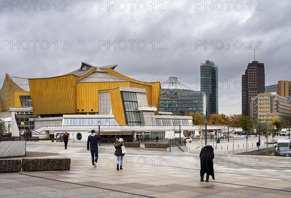 The Philharmonie in Herbert von Karajan Strasse