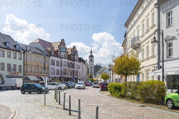 Obermarkt with St. Nicholas Town Church