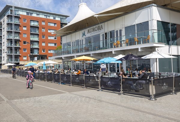Aurora waterfront restaurant modern architecture