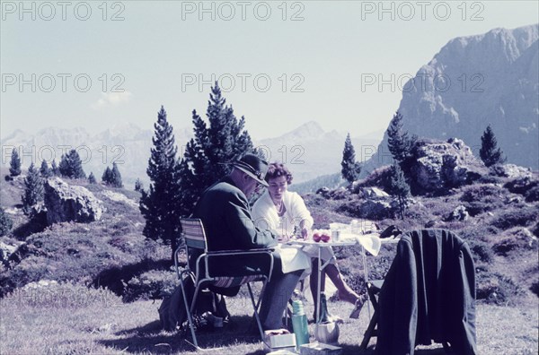 Picnic on the Gardena Pass