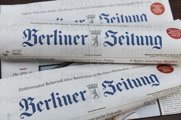 Daily newspaper Berliner Zeitung