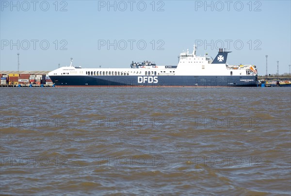 DFDS Gardenia Seaways freight Ro-Ro cargo ferry