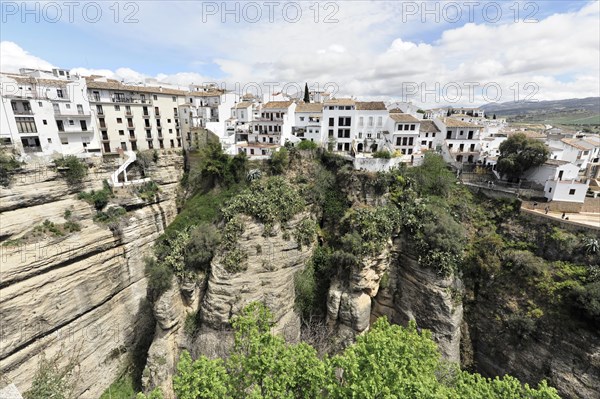 View from the Puente Nuevo Bridge