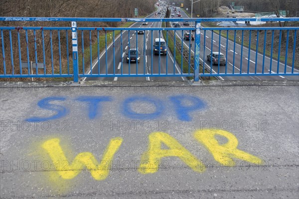 Stop War lettering