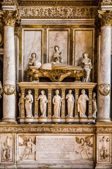 Tomb for Doge Andrea Vendramin by Tullio and Antonio Lombardo