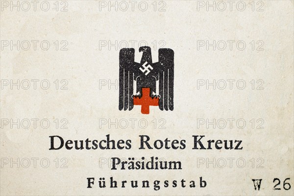 Letterhead of the German Red Cross